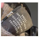 Coach Black Leather Cashmere Lined Women