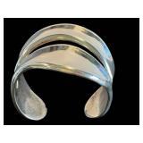 Stylish Sterling Silver Cuff Bracelet