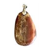 Fire Agate & Jasper Pendants (Lot of 4)