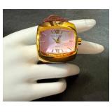 Joan Rivers Quartz Watch with Leather Band