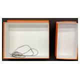 Hermes Presentation Boxes (Lot of 2) - For Decor, Reuse or Repurposing