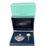 Perfume Bottle - Vintage Tiffany & Co. Sterling Silver With Box & Funnel