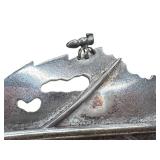 Silver Leaf Brooch Artisan Crafted