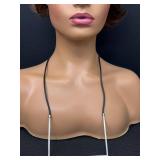 Sterling Silver Geometric Necklace Max