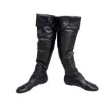 Vintage Alexander McQueen Leather Over-The-Knee Boots Size 37