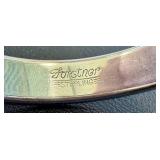 Vintage Forstner Sterling Etched Bracelet