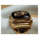 Vintage 1961 10K Gold Class Ring