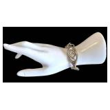 Vintage Taxco Sterling Silver Modernist Link Bracelet TR-87
