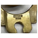 Vintage Fabrice Paris Panel Link Bracelet