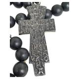 Deakin & Francis Sterling Silver King Arthur Cross Prayer Beads Chotki