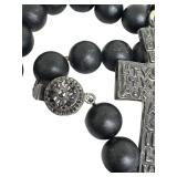 Deakin & Francis Sterling Silver King Arthur Cross Prayer Beads Chotki