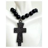 Deakin & Francis Sterling Silver King Arthur Cross Prayer Beads Chotki