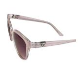 Guess Sunglasses Pink Translucent Frame