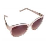Guess Sunglasses Pink Translucent Frame