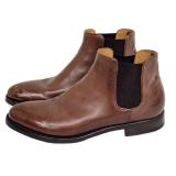 Liberto Fasciani Handmade Leather Chelsea Boots Size 37