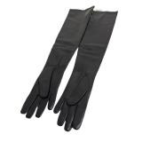 Carolina Amato Lambskin Leather Gloves Size 7