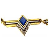 J.crew Art Deco Inspired Necklace New With Tags