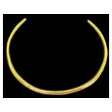 Alexis Bittar Thin Collar Necklace 14K Gold-Plated Brass