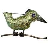 Les Cylinder Handcrafted Brooch