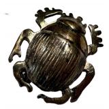 Sterling Silver Insect Brooches Fly & Beetle (Lot of 2)