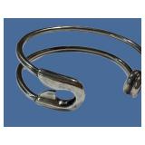 Safety Pin Cuff Bracelet - Unbranded Unmarked Metal