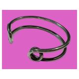 Safety Pin Cuff Bracelet - Unbranded Unmarked Metal