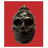 Sterling Silver Skull Earring 925
