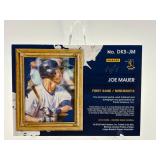 2016 Panini Diamond Kings Joe Mauer Autograph Jersey Patch Card 1/1 TRULY ONE OF A KIND, RARE ORIGINAL Minnesota Twins Legend