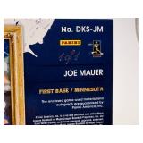 2016 Panini Diamond Kings Joe Mauer Autograph Jersey Patch Card 1/1 TRULY ONE OF A KIND, RARE ORIGINAL Minnesota Twins Legend