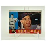 1960 Topps Harmon Killebrew Washington Senators Card
