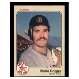 1983 Fleer - Wade Boggs #179 (RC) Rookie Card