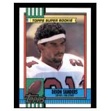 1990 Topps - Deion Sanders #469 Rookie Card