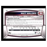 2023 Bowman Matt Wallner Rookie Card Twins