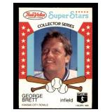 1986 True Value Hardware Super Stars - George Brett #17