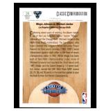 1991-92 Upper Deck Michael Jordan and Magic Johnson Legends Card