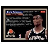 1992-93 Fleer Ultra - Rejector David Robinson #5 Insert Card