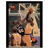 1992-93 Fleer Ultra - Rejector David Robinson #5 Insert Card