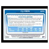 2011 1st Bowman Card C.J. Cron Former Minnesota Twins Player