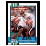 1990 Topps - Jeff George #298 (RC) Rookie Card