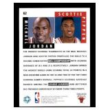 1992-93 Upper Deck Michael Jordan and Scottie Pippen Scoring Threats Card