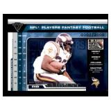 2001 Pacific Private Stock Titanium - Nfl Players Fantasy Football Michael Bennett /2000 (RC) Rookie Card