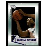 2002 Rookie Review Carmelo Anthony Rookie Card