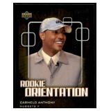 2003-04 Upper Deck Carmelo Anthony Rookie Card