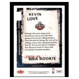 2009 Fleer NBA Rookie Kevin Love Rookie Card
