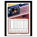 1993 Topps - Kent Hrbek #9 Colorado Rockies Inaugural Season Version Rare