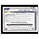2021 Bowman Bobby Witt Jr. Prospect Card