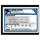 2007 Bowman Chrome Justin Upton Rookie Card