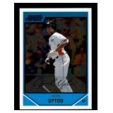 2007 Bowman Chrome Justin Upton Rookie Card