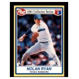 1991 Post Cereal Collector Series Card Nolan Ryan