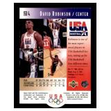 1996 Upper Deck David Robinson Card Team USA Insert Card